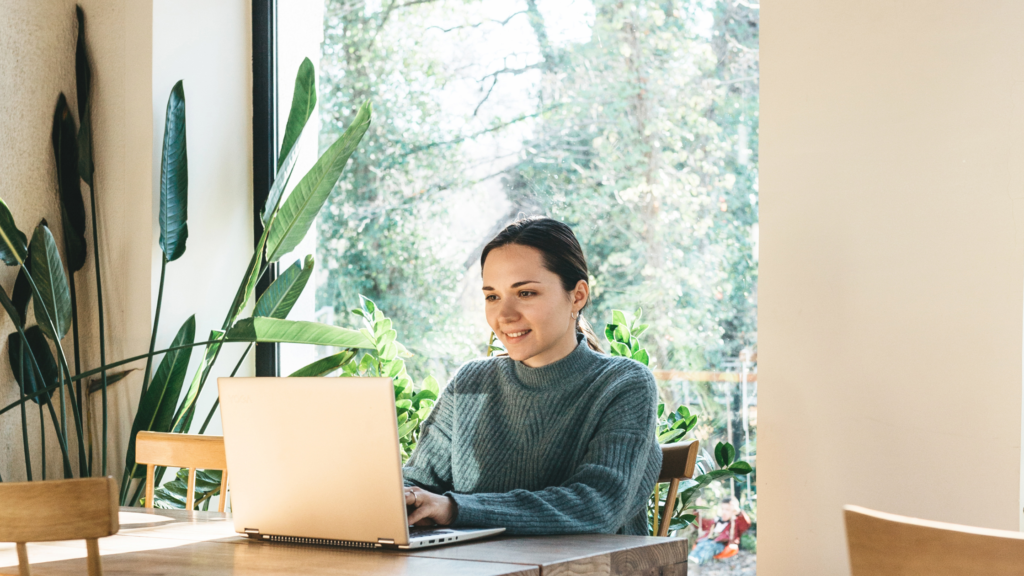 remote work cafe